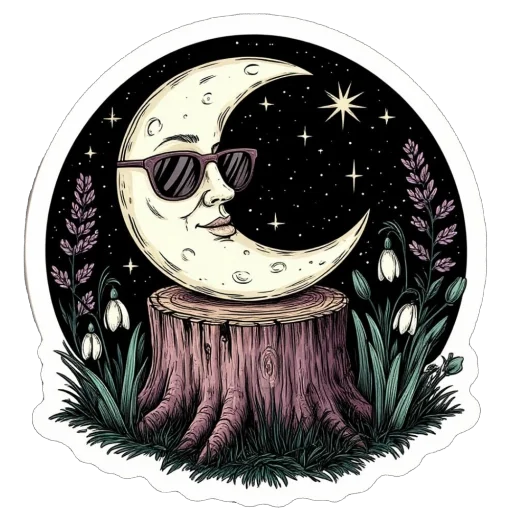 😎 Стикер «Stump» для Telegram
