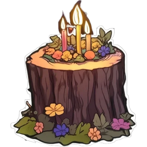 🎂 Стикер «Stump» для Telegram
