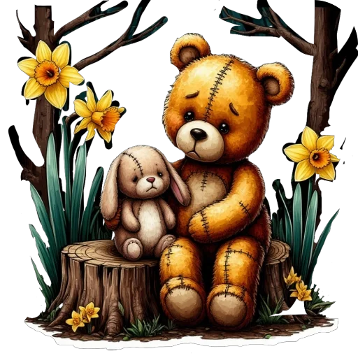 🧸 Стикер «Stump» для Telegram