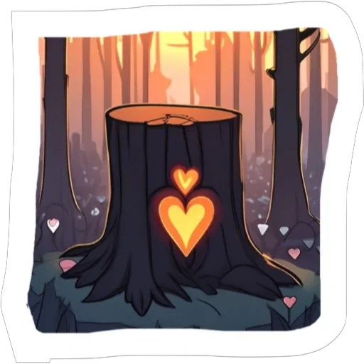 ❤️ Стикер «Stump» для Telegram