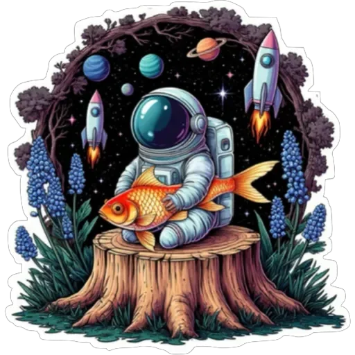 🐟 Стикер «Stump» для Telegram