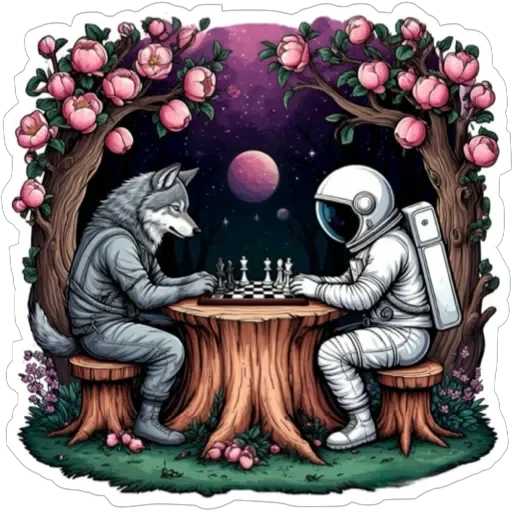 🐺 Стикер «Stump» для Telegram