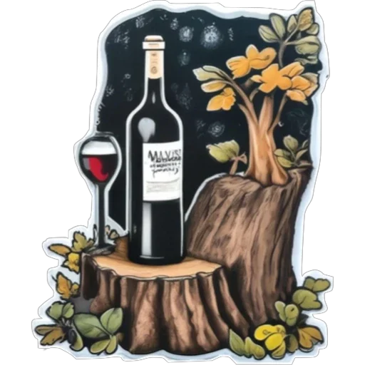 🍷 Стикер «Stump» для Telegram