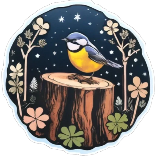 🍀 Стикер «Stump» для Telegram