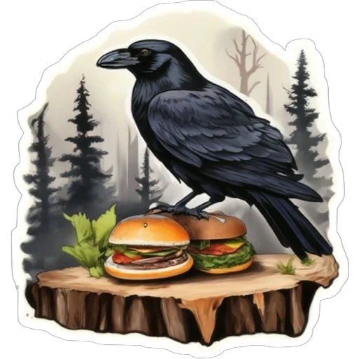 🍔 Стикер «Stump» для Telegram