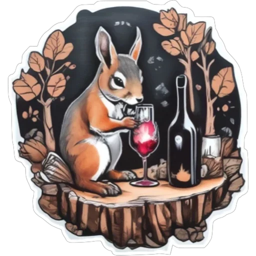 🍷 Стикер «Stump» для Telegram