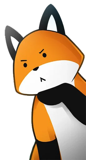🤨 Стикер «Stupid Fox» для Telegram