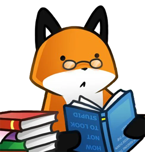 🤓 Стикер «Stupid Fox» для Telegram