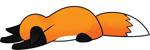 😵 Стикер «Stupid Fox» для Telegram