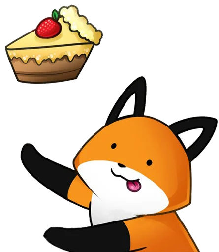 😋 Стикер «Stupid Fox» для Telegram