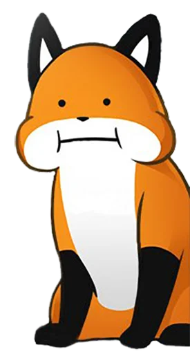 😋 Стикер «Stupid Fox» для Telegram