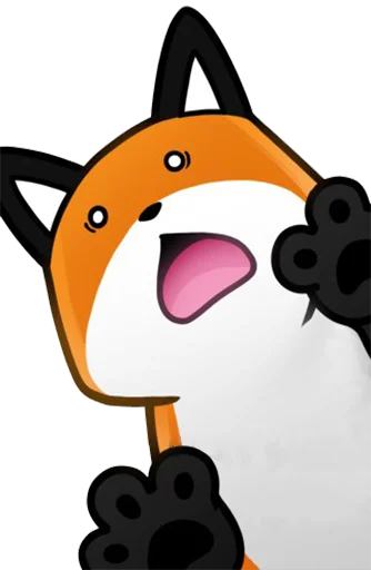 😨 Стикер «Stupid Fox» для Telegram