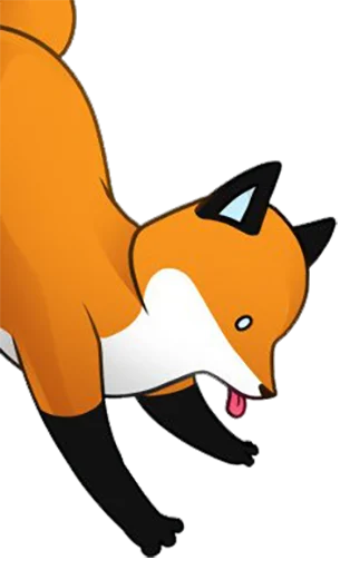 😛 Стикер «Stupid Fox» для Telegram