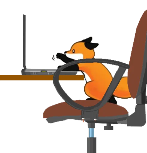 👨‍💻 Стикер «Stupid Fox» для Telegram