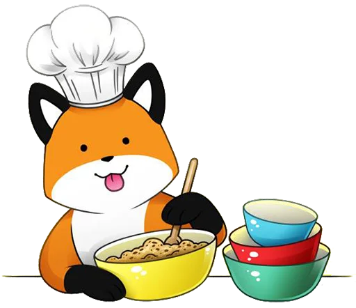 😋 Стикер «Stupid Fox» для Telegram
