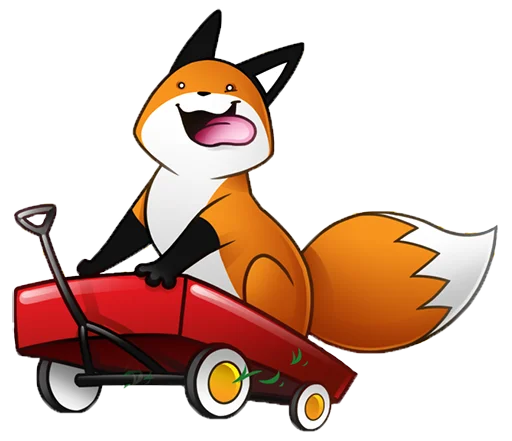 🤪 Стикер «Stupid Fox» для Telegram