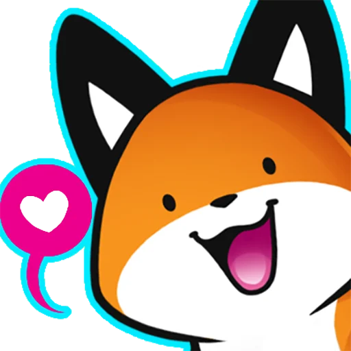 😃 Стикер «Stupid Fox» для Telegram