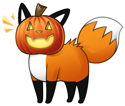 🎃 Стикер «Stupid Fox» для Telegram