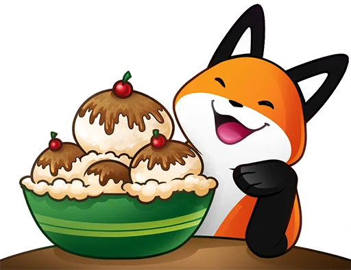😋 Стикер «Stupid Fox» для Telegram