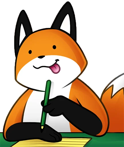 😋 Стикер «Stupid Fox» для Telegram