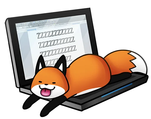 😝 Стикер «Stupid Fox» для Telegram