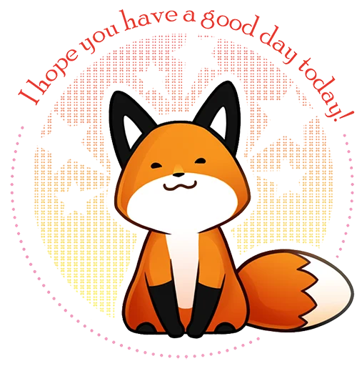 ☺️ Стикер «Stupid Fox» для Telegram