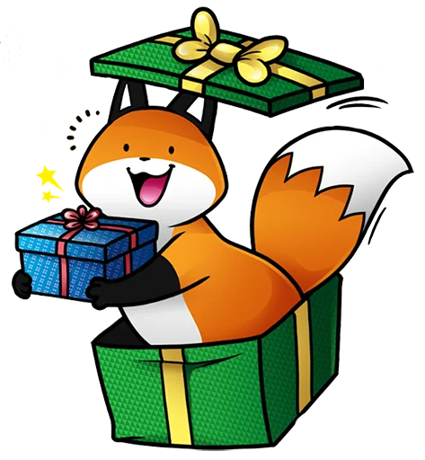 🎁 Стикер «Stupid Fox» для Telegram