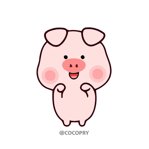 🕺 Стикер «Stupid Pig» для Telegram