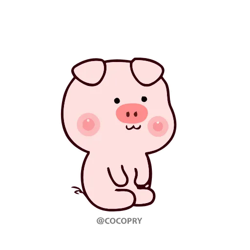 👌 Стикер «Stupid Pig» для Telegram