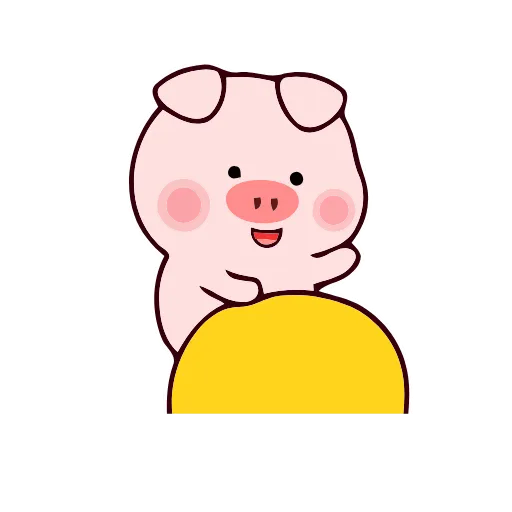 😍 Стикер «Stupid Pig» для Telegram