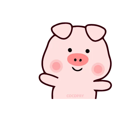 🕺 Стикер «Stupid Pig» для Telegram