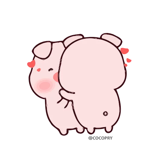 😘 Стикер «Stupid Pig» для Telegram