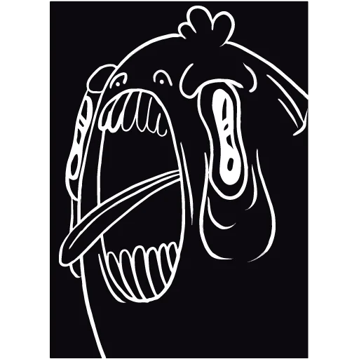 👻 Стикер «Тупые арты» для Telegram