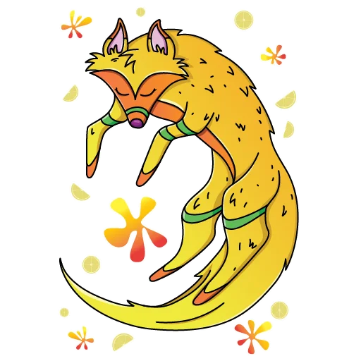 🦊 Стикер «Тупые арты 2» для Telegram