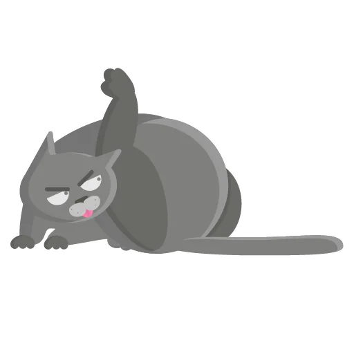 🐱 Стикер «Тупые арты 2» для Telegram
