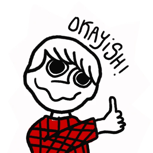 👍 Стикер «StupidBoyLovesU» для Telegram