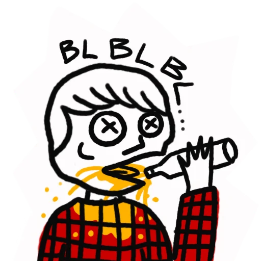 🍻 Стикер «StupidBoyLovesU» для Telegram