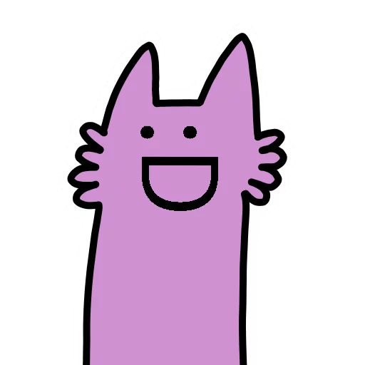 😀 Стикер «Stupid pink dog» для Telegram