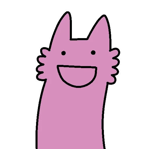 😃 Стикер «Stupid Pink Dog 2» для Telegram