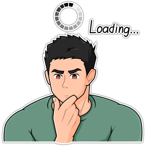 🤔 Стикер «Крепыш Киря» для Telegram