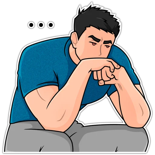 😑 Стикер «Крепыш Киря» для Telegram