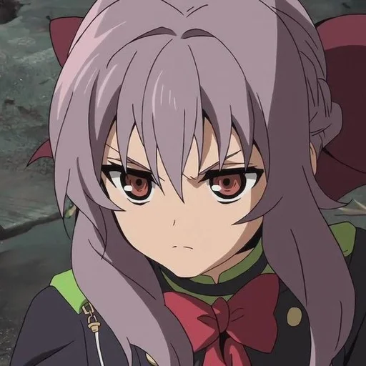 🏙 Стикер «Shinoa Hiragi» для Telegram
