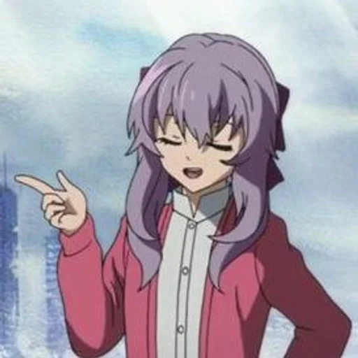 🏙 Стикер «Shinoa Hiragi» для Telegram