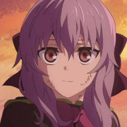 🏙 Стикер «Shinoa Hiragi» для Telegram