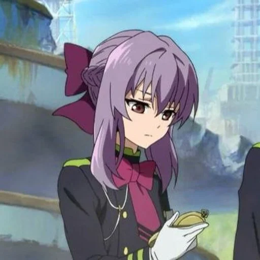 🏙 Стикер «Shinoa Hiragi» для Telegram
