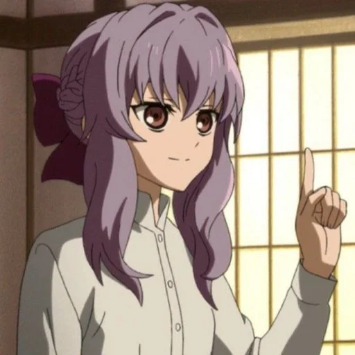 🏙 Стикер «Shinoa Hiragi» для Telegram