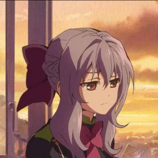 🏙 Стикер «Shinoa Hiragi» для Telegram