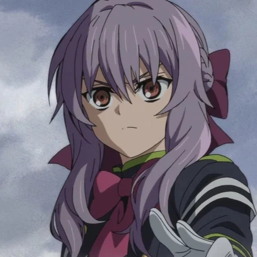 🏙 Стикер «Shinoa Hiragi» для Telegram