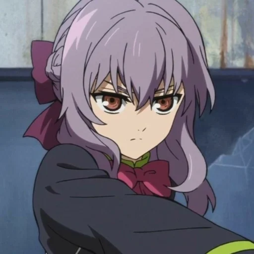 🏙 Стикер «Shinoa Hiragi» для Telegram