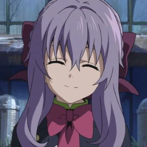 🏙 Стикер «Shinoa Hiragi» для Telegram